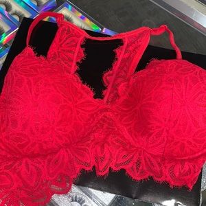 Red date bra